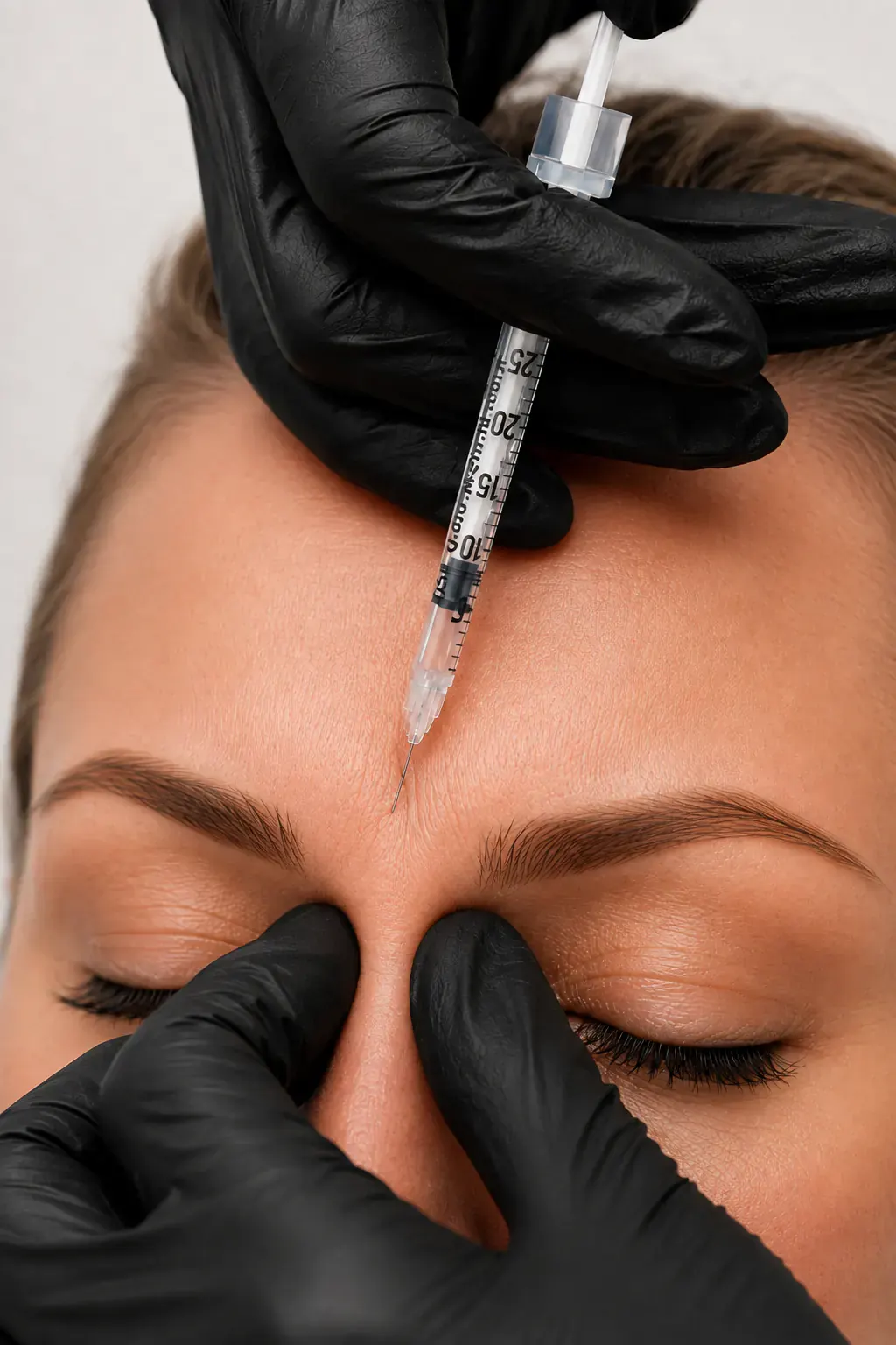 Injection esthétique professionnelle au niveau du front à Trois-Rivières