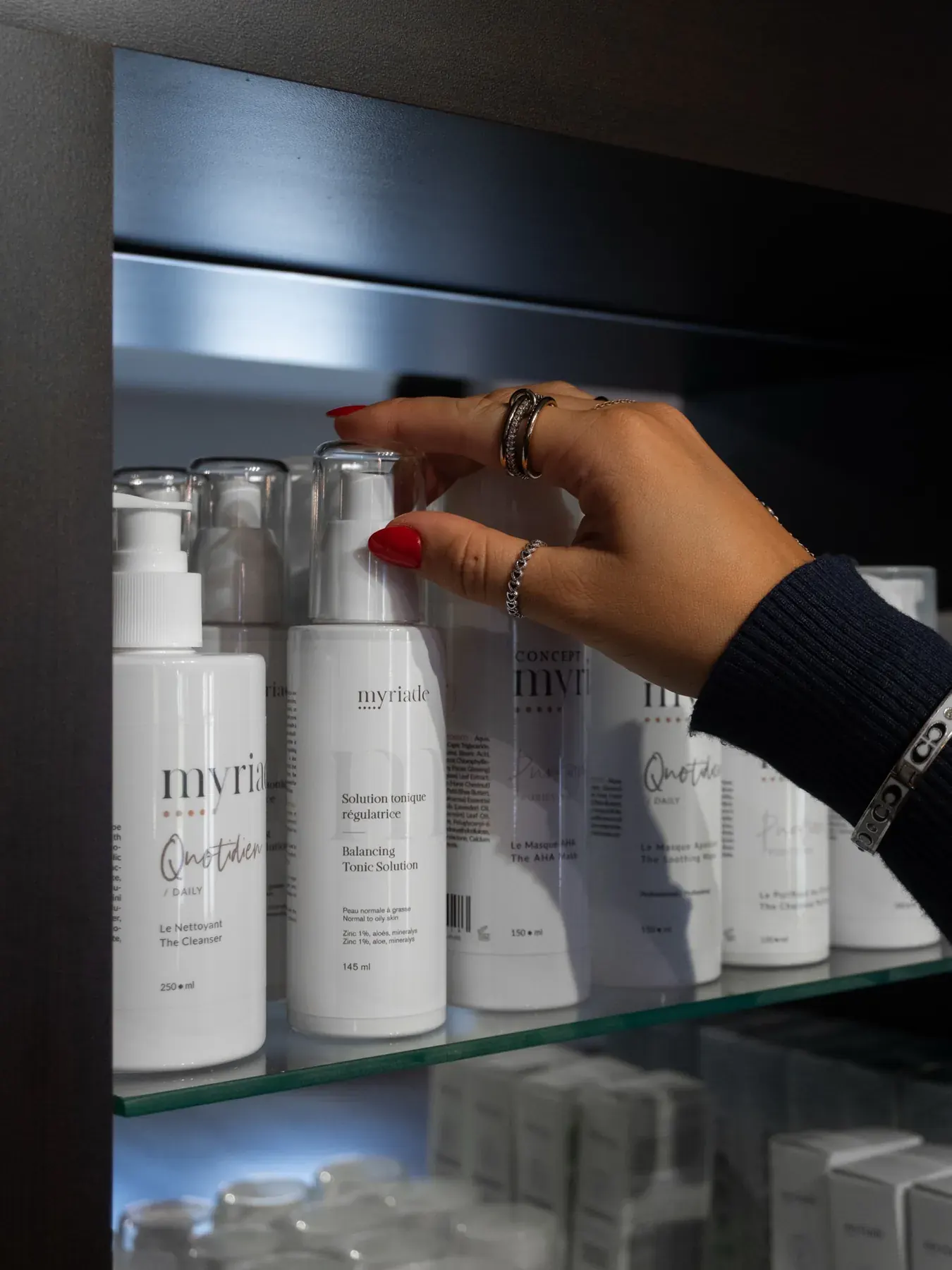 Produits de soins Myriade offerts au Centre Diane Babin à Trois-Rivières